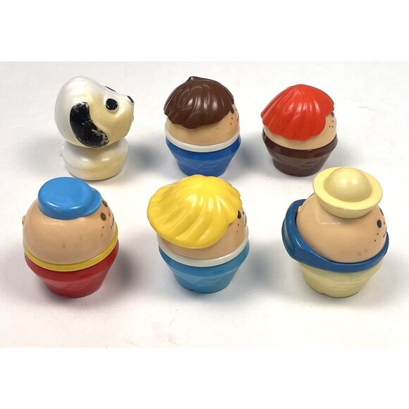 10pc Lot VTG 1980s LITTLE TIKES Chunky Toddle Tots Toy Figures & Vehicles *Read* - Picture 4 of 15